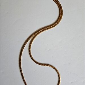 Vintage Emmons Gold Toned 24" Necklace